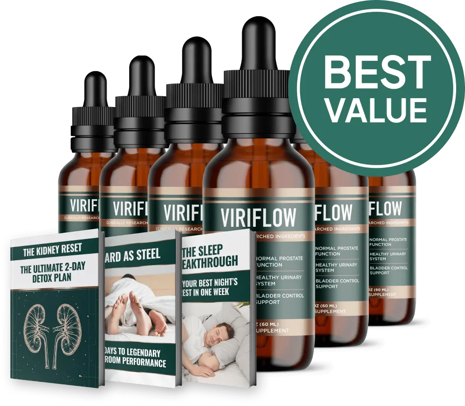 ViriFlow - Botanical Prostate Wellness Liquid Formula